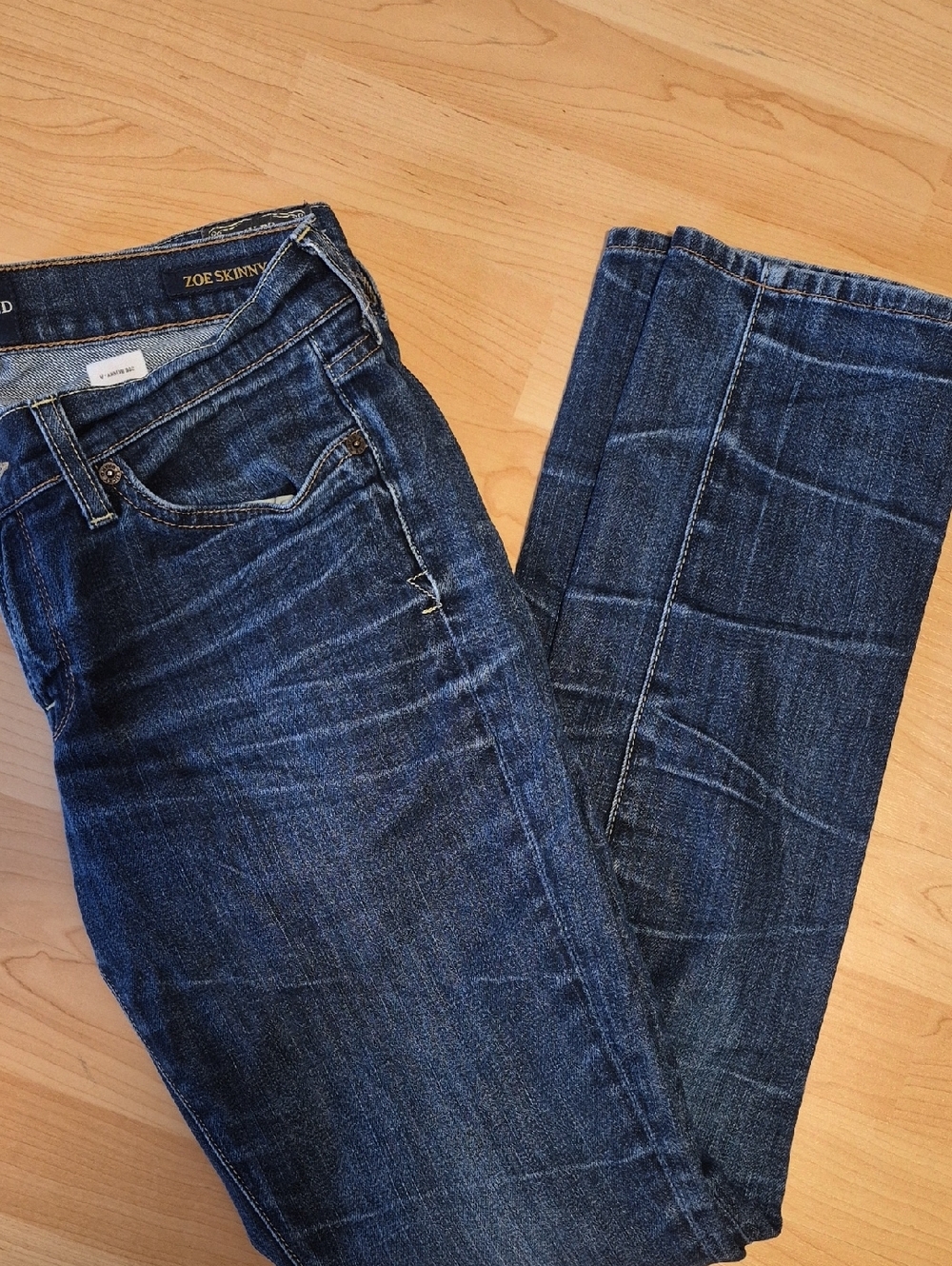 Lucky Brand Zoe Skinny Jeans - Dark Blue, 10/30